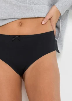 String Panty mit komfortabler Baumwolle (4er Pack)|bonprix Discount