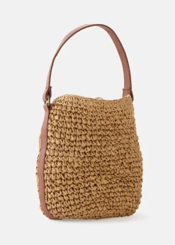 Strohbeuteltasche|bonprix Sale