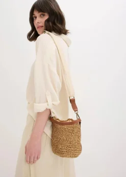 Strohbeuteltasche|bonprix Sale