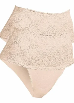 bonprix Höschen|Shapewear|Strong Shape Slip (2er Pack) puder