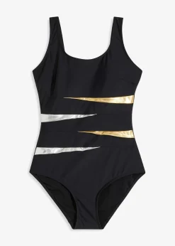 Strong Shape-Badeanzug mit Einsätzen|bonprix Hot