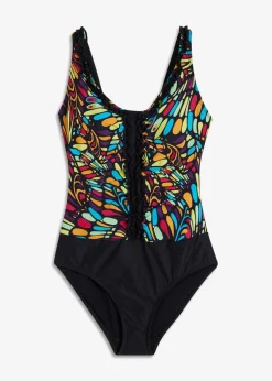 Strong Shape-Badeanzug mit Rüschen|bonprix Clearance