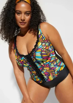 Strong Shape-Badeanzug mit Rüschen|bonprix Clearance