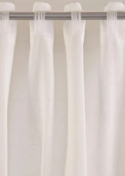 Struktur Vorhang mit floralem Druck (1er Pack|bonprix Clearance