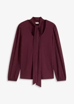 Struktur-Shirt mit abnehmbarer Schluppe|bonprix Clearance