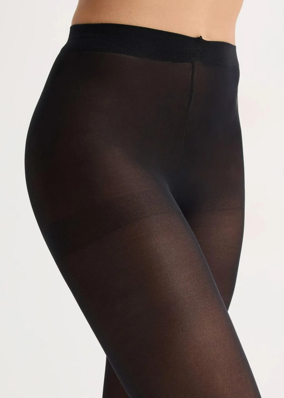 bonprix Wäsche·Socken & Strumpfhosen|Nachhaltigere Materialien|Strumpfhose 50 DEN (2er Pack) schwarz+schwarz