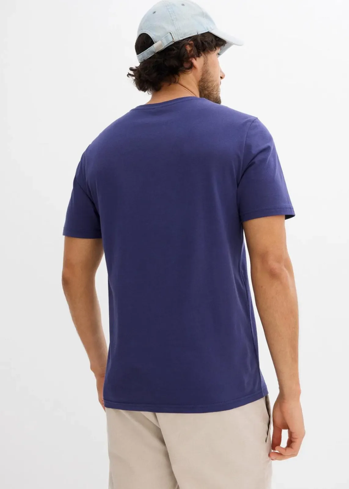 DC_Universe Shirts & Polos|Große Größen|Superman T-Shirt aus reiner Baumwolle lila bedruckt