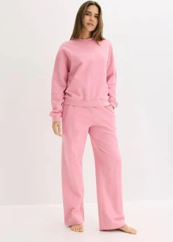 Sweat Hausanzug mit Biesen|bonprix Clearance