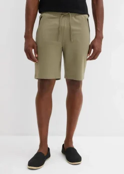 Sweat-Bermuda mit praktischen Reißverschlusstaschen|bonprix Discount