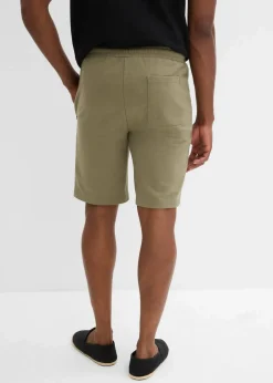 Sweat-Bermuda mit praktischen Reißverschlusstaschen|bonprix Discount