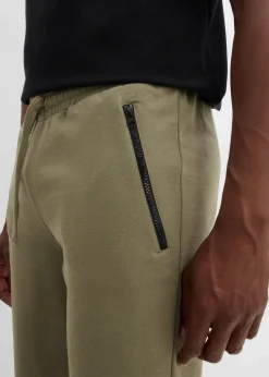 Sweat-Bermuda mit praktischen Reißverschlusstaschen|bonprix Discount