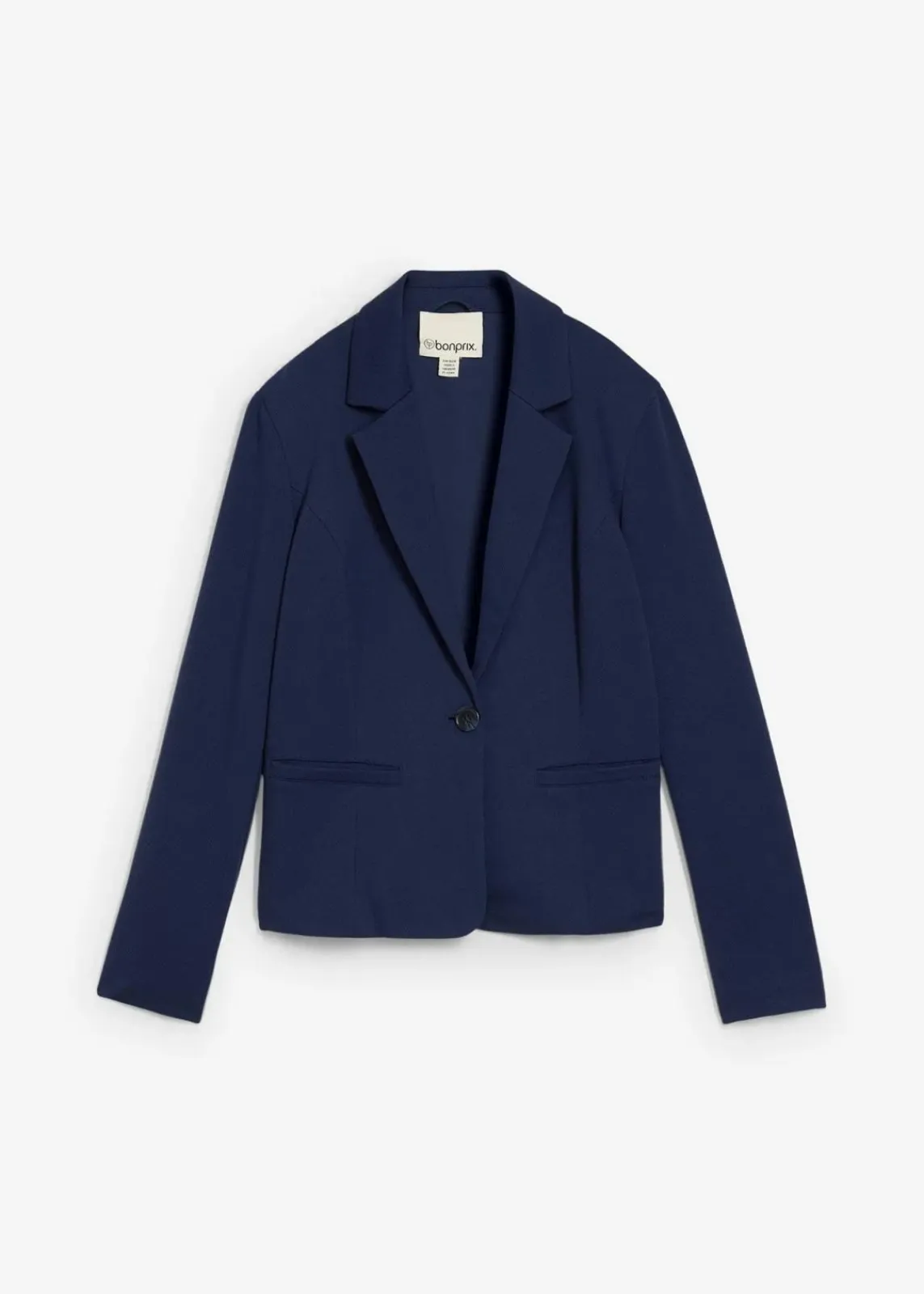 Sweatblazer mit fließender Viskose|bonprix Discount