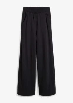 bonprix Bekleidung·Blusen & Tuniken|Bekleidung·Kleider|Sweathose aus Baumwoll-Mix schwarz