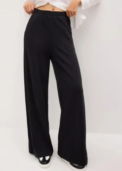 bonprix Bekleidung·Blusen & Tuniken|Bekleidung·Kleider|Sweathose aus Baumwoll-Mix schwarz