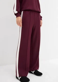 bonprix Bekleidung·Blusen & Tuniken|Bekleidung·Kleider|Sweathose aus Interlock-Qualität weinrot