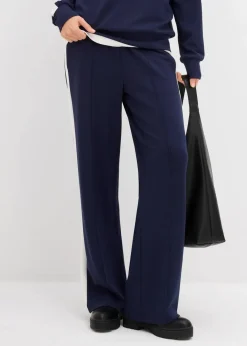 bonprix Hosen|Sweat|Sweathose aus Interlock-Qualität blau