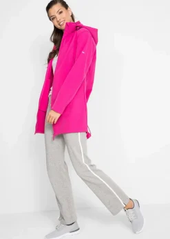 bonprix Hosen|Sweat|Sweathose aus reiner schwerer Baumwolle (2er-Pack ) schwarz + hellgrau meliert