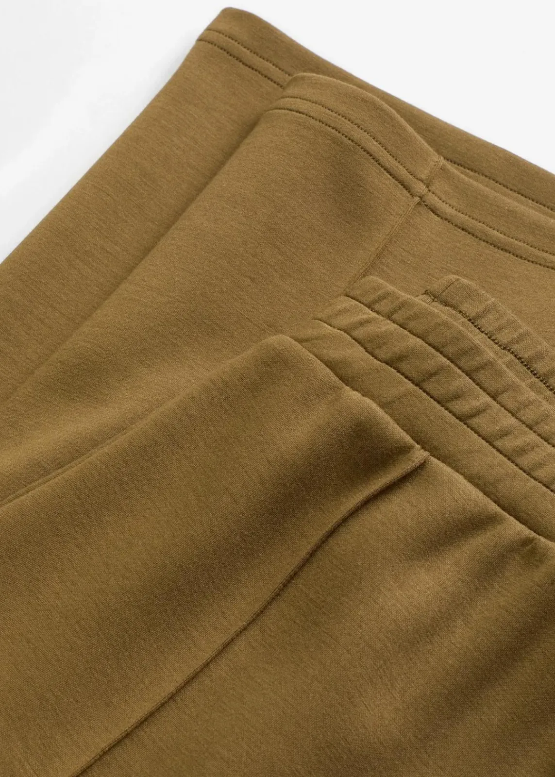 bonprix Hosen|Sweat|Sweathose aus softem Viskose-Mix erdoliv