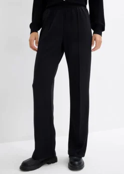 bonprix Bekleidung·Blusen & Tuniken|Bekleidung·Kleider|Sweathose aus softem Viskose-Mix schwarz