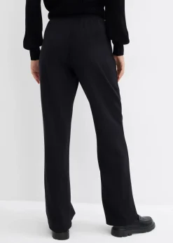 bonprix Bekleidung·Blusen & Tuniken|Bekleidung·Kleider|Sweathose aus softem Viskose-Mix schwarz