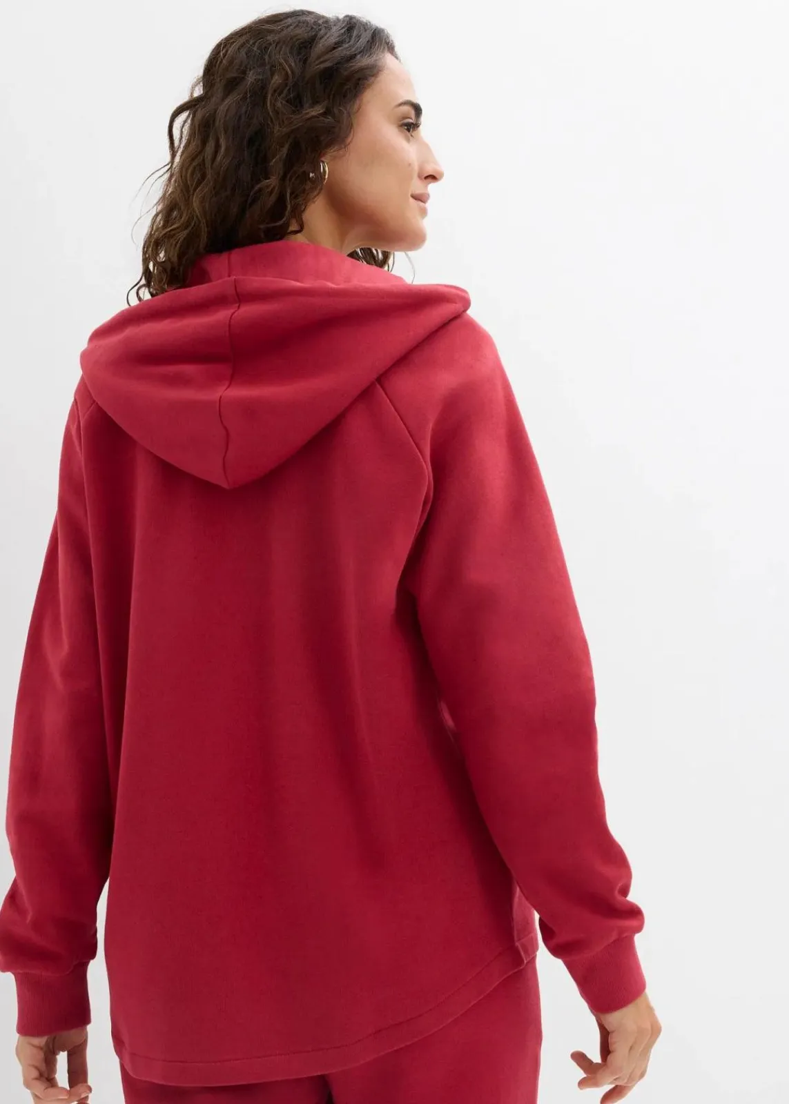 Sweatjacke aus reiner Bio-Baumwolle|bonprix Hot