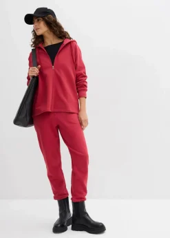 Sweatjacke aus reiner Bio-Baumwolle|bonprix Hot