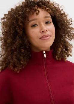 Sweatjacke aus reiner Bio-Baumwolle|bonprix