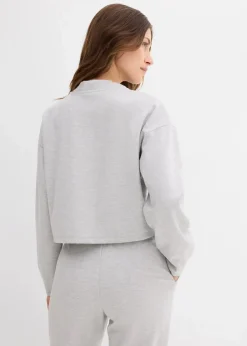 Sweatjacke aus Viskose-Mix|bonprix Online