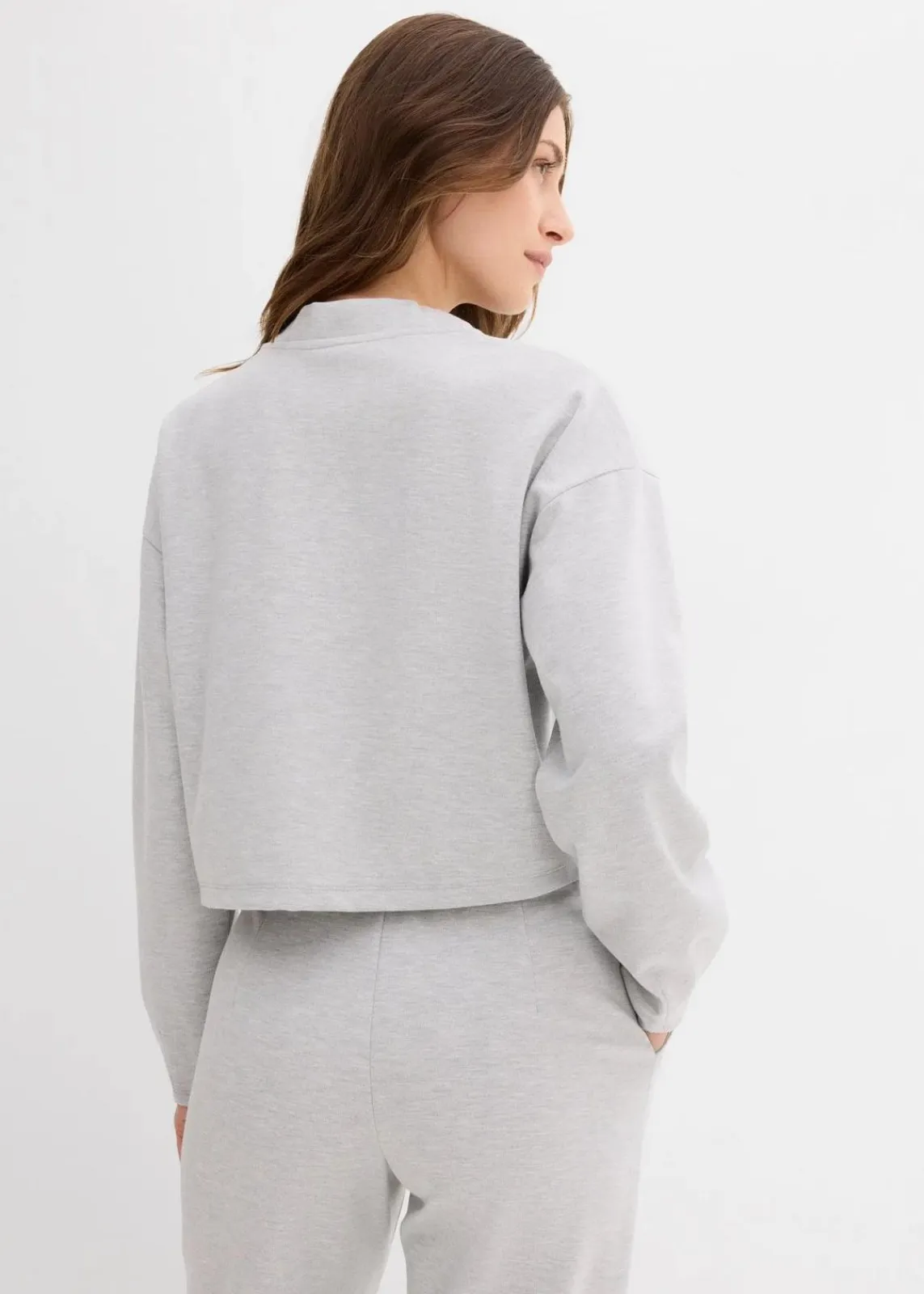 Sweatjacke aus Viskose-Mix|bonprix Online