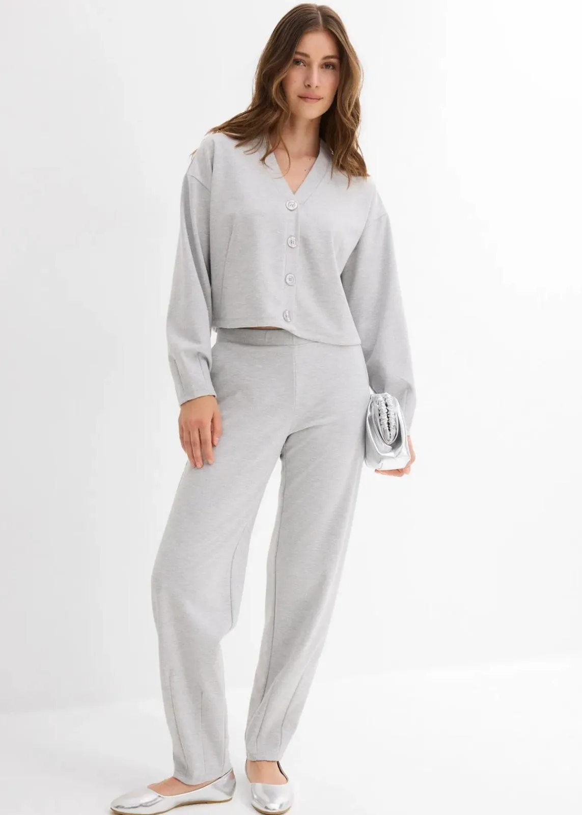 Sweatjacke aus Viskose-Mix|bonprix Online