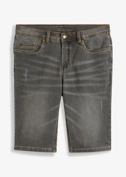 Sweat-Jeans-Bermuda m. Komfortschnitt, Regular Fit|bonprix Hot