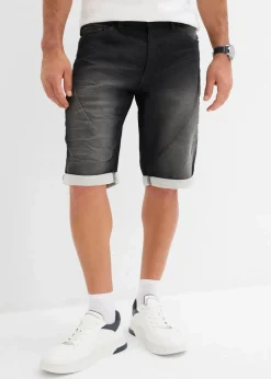 Sweat-Jeans-Bermuda, Relaxed Fit|bonprix Outlet