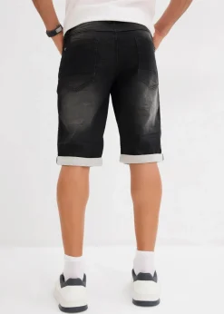 Sweat-Jeans-Bermuda, Relaxed Fit|bonprix Outlet