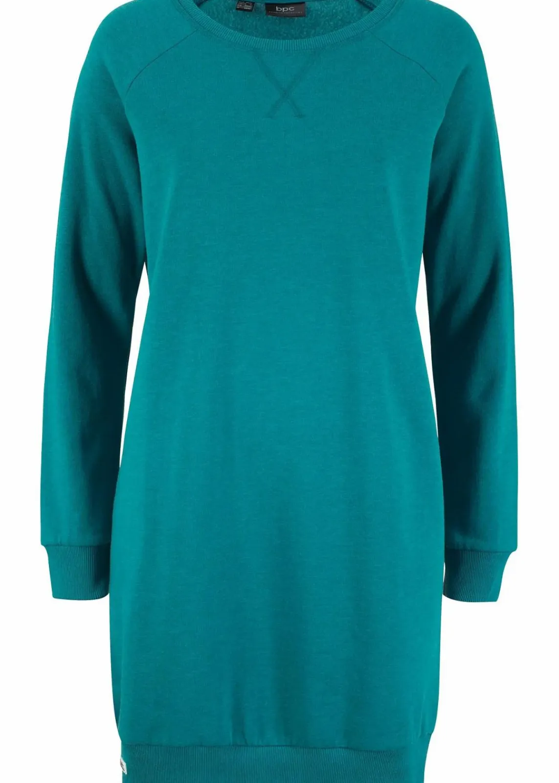 bonprix Kleider|Sweat|Sweatkleid kobalttürkis