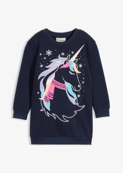 Sweatkleid aus reiner Baumwolle|bonprix Outlet