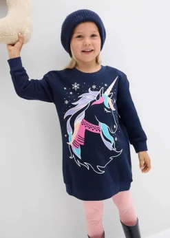 Sweatkleid aus reiner Baumwolle|bonprix Outlet