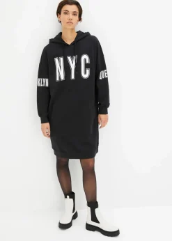 Sweatkleid aus reiner Bio-Baumwolle|bonprix Discount