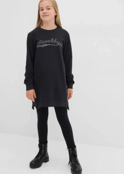 Sweatkleid aus reiner Bio-Baumwolle|bonprix Sale