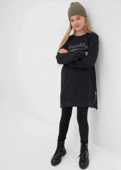 Sweatkleid aus reiner Bio-Baumwolle|bonprix Sale