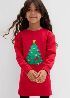 Sweatkleid mit Weihnachtsmotiv|bonprix Online
