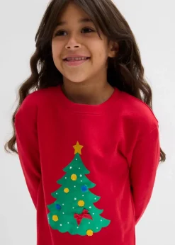 Sweatkleid mit Weihnachtsmotiv|bonprix Online
