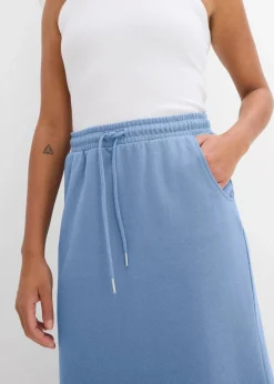 bonprix Bekleidung·Röcke|Bekleidung·Sportbekleidung|Sweatrock mit Taschen wellenblau