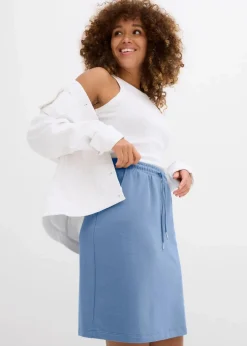 bonprix Bekleidung·Röcke|Bekleidung·Sportbekleidung|Sweatrock mit Taschen wellenblau