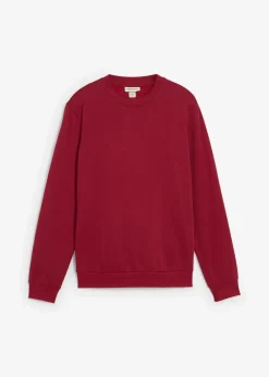bonprix Sweat|Sportbekleidung|Sweatshirt pflaumenrot