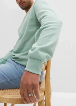 bonprix Sweat|Sportbekleidung|Sweatshirt pastellgrün