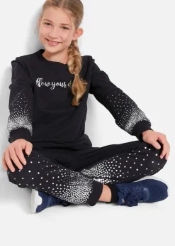 Sweatshirt + Sweathose (2-tlg. Set)|bonprix Online