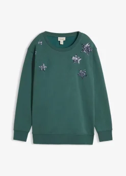 Sweatshirt aus Baumwoll-Mix|bonprix