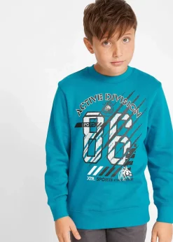 Sweatshirt aus reiner Bio-Baumwolle (2er-Pack)|bonprix Hot