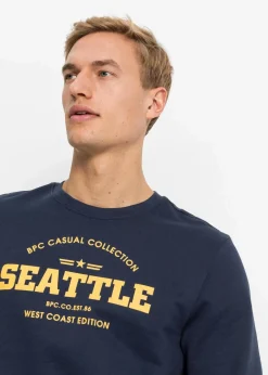 Sweatshirt aus reiner Bio-Baumwolle (2er Pack)|bonprix Online