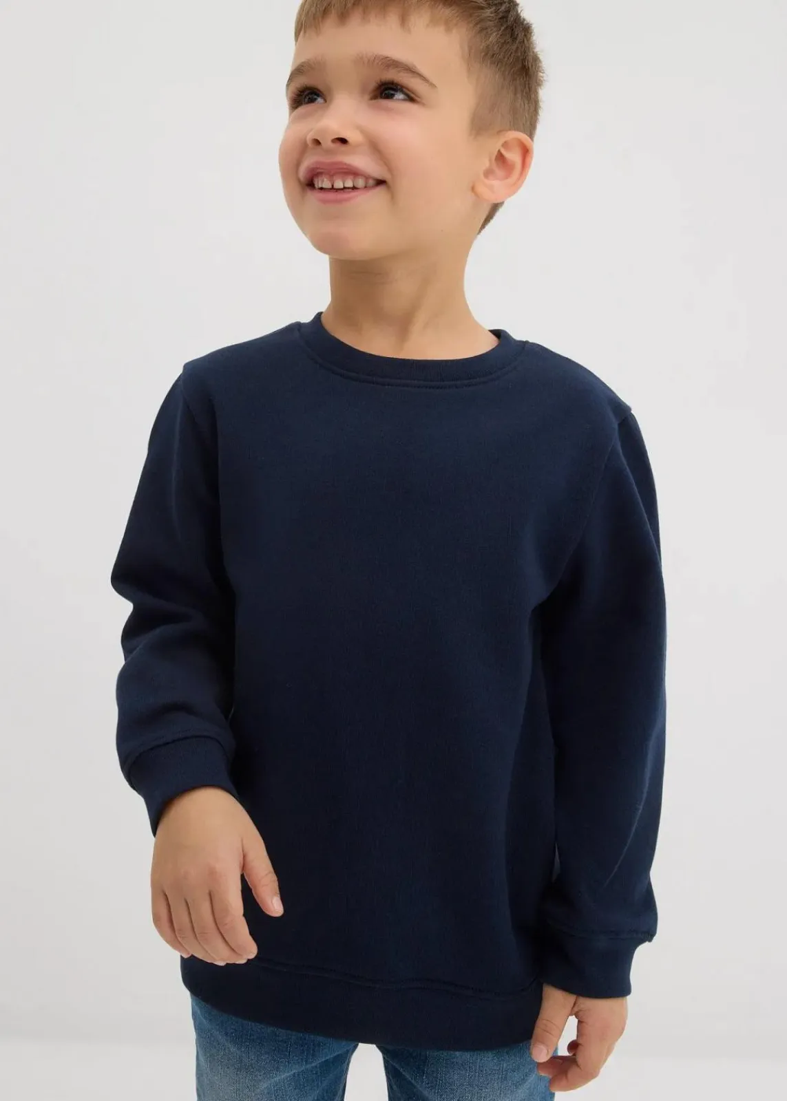 Sweatshirt aus weichem Baumwoll-Mix (2er Pack)|bonprix